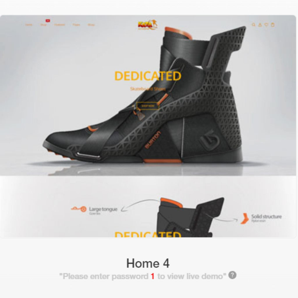 Skateboard Sports Store Shopify Shopping Website