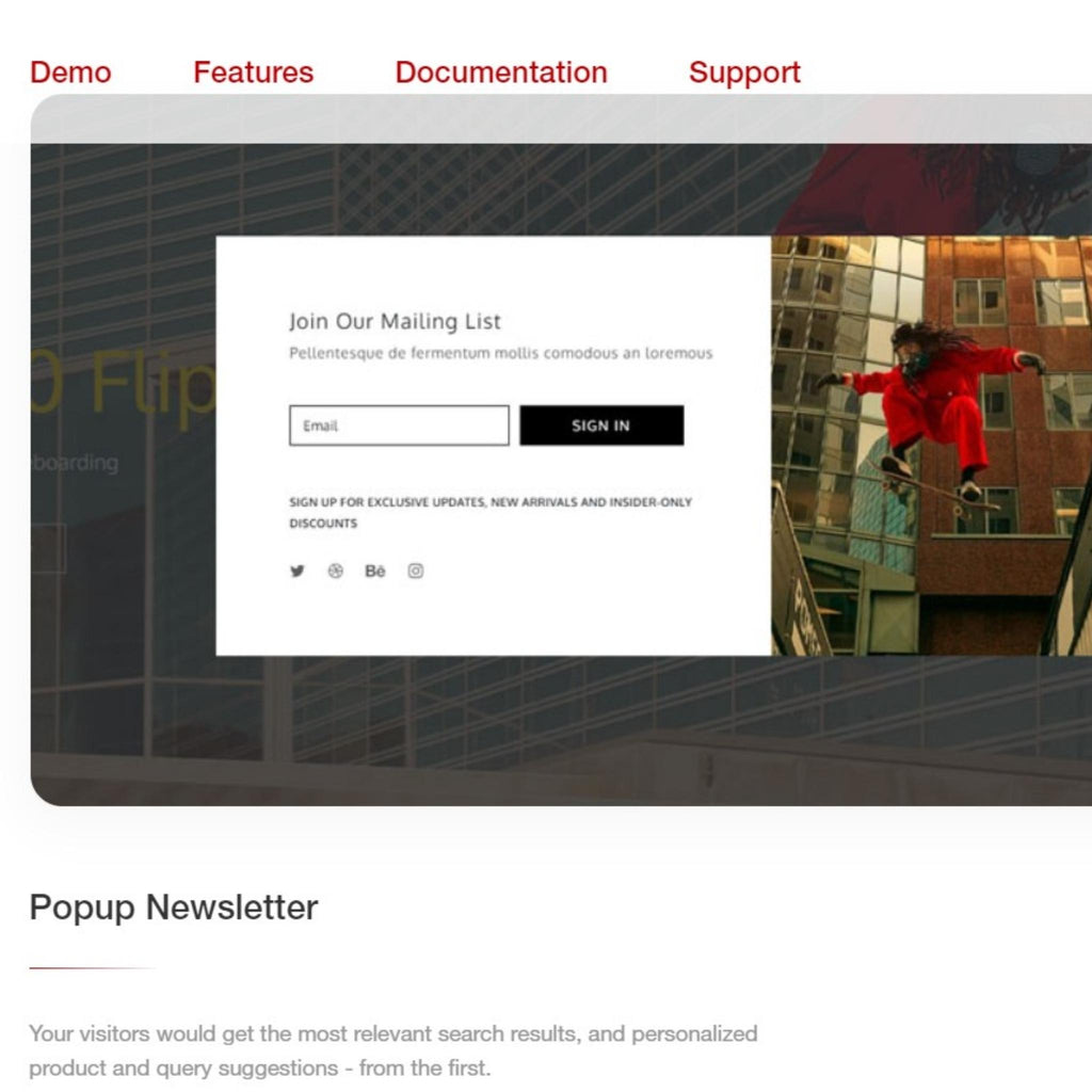 Skateboard Sports Store Shopify Shopping Website