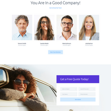 Insurance Company WordPress Responsive Website