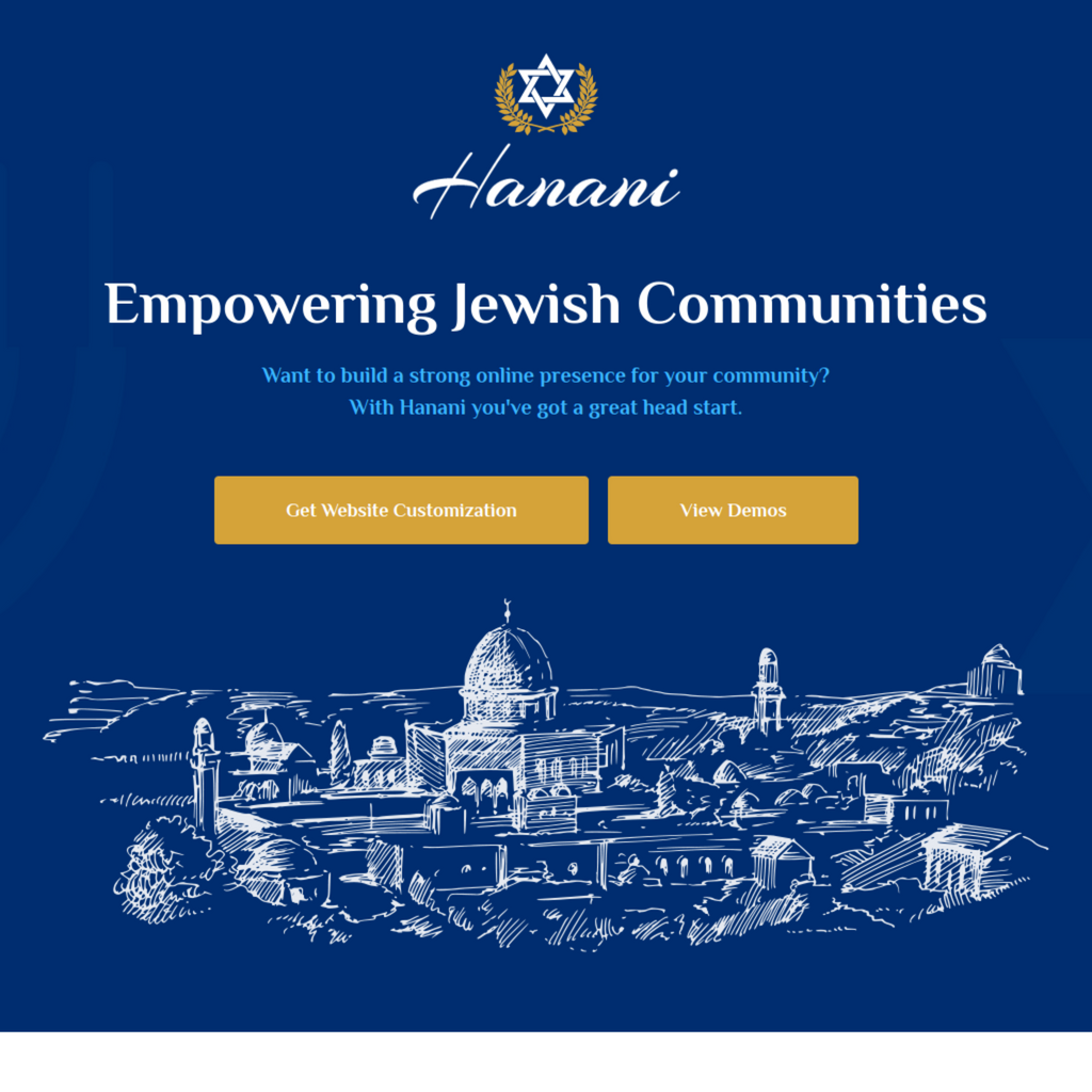 Empowering Jewish Communities WordPress Website