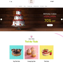 Cake Store Shopify Shopping Website