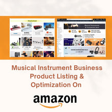 Musical Instrument Business Product Listing & Optimization On Amazon