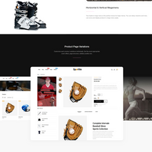 Sports Wear And Accessories Responsive Shopify Website