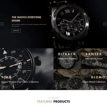 Classic Watch Collections Shopify Shopping Website
