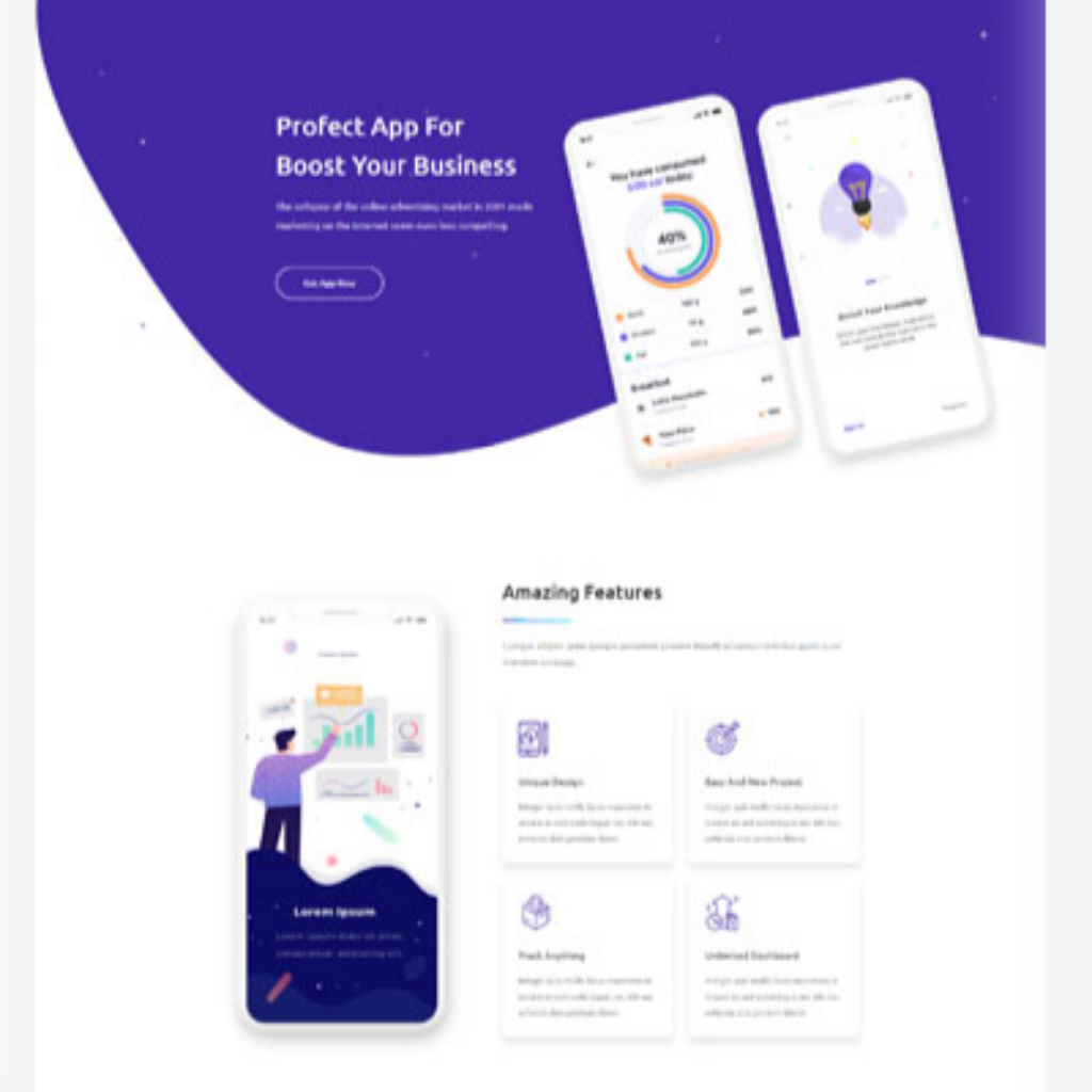Saas & Startup Multipurpose  WordPress Responsive Website