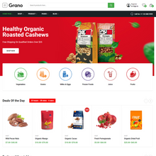 Organic & Food WordPress Responsive Website
