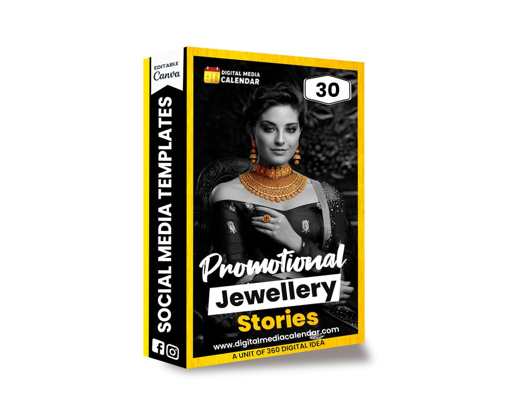 30 Ultimate Jewellery Social Media Posts Canva Templates
