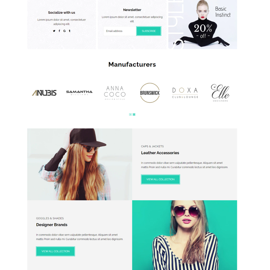 Fashion Sensei Shopify Shopping Website