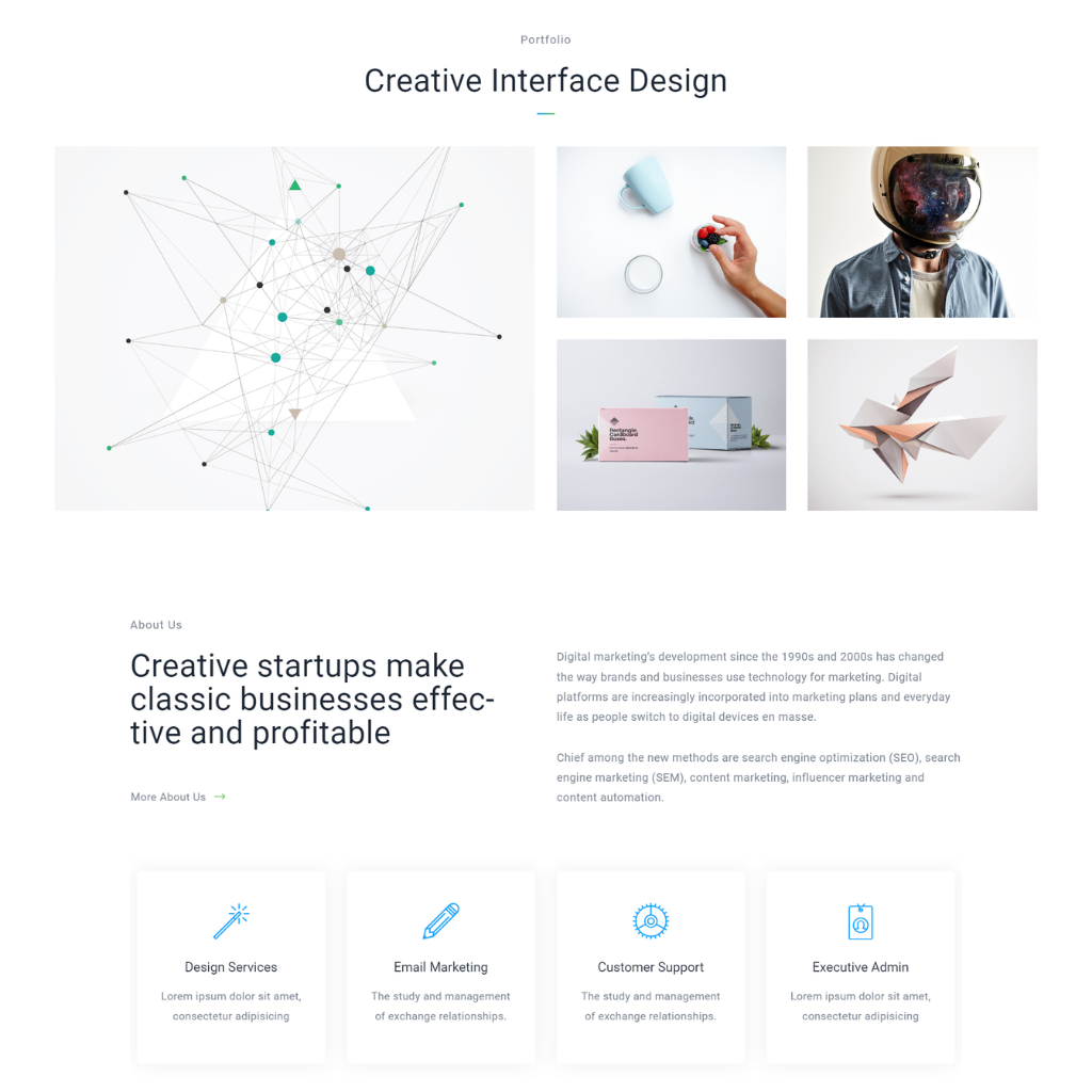 Personal Virtual Assistant WordPress Responsive Website