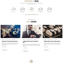 Classic Watch Collections Shopify Shopping Website