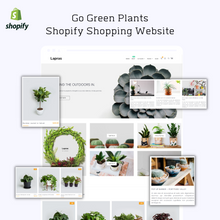 Go Green Plants Shopify Shopping Website