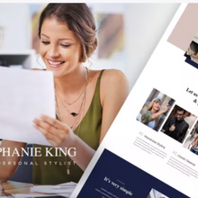 Personal Stylist and Fashion Blogger WordPress Responsive Website
