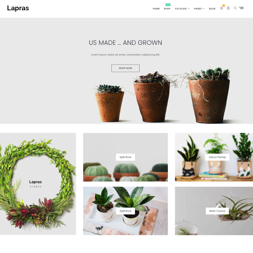 Go Green Plants Shopify Shopping Website
