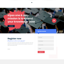 Online Education WordPress Responsive Website