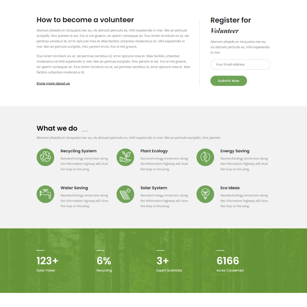 Save Future WordPress Responsive Website