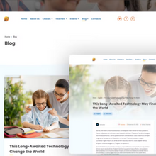 Education Centers WordPress Responsive Website