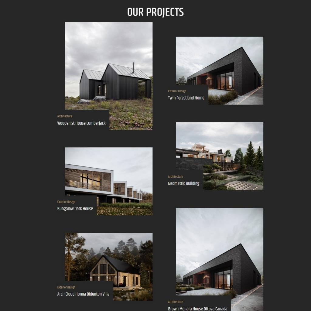Architecture & Interior WordPress Website