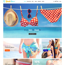 Swimming dress Shopify Website