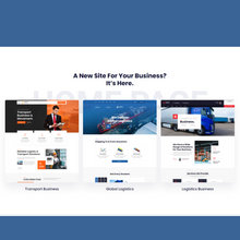 Responsive Logistics & Transport WordPress Website