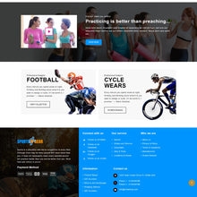 Sport Gadget Shopify Shopping Website
