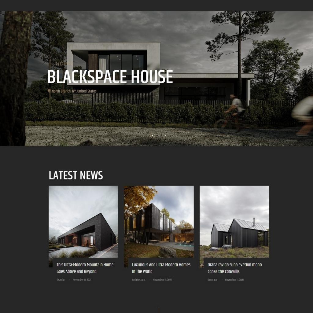 Architecture & Interior WordPress Website