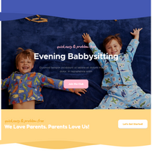 Nanny & Babysitting WordPress Responsive Website