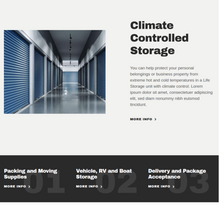 Modern Moving & Storage Company WordPress Website