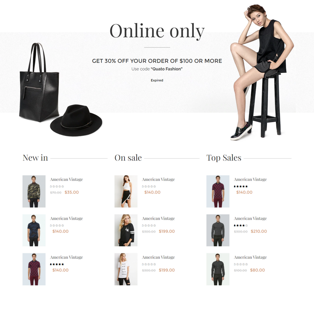 Fashion and Clothing E-Commerce Shopify Website