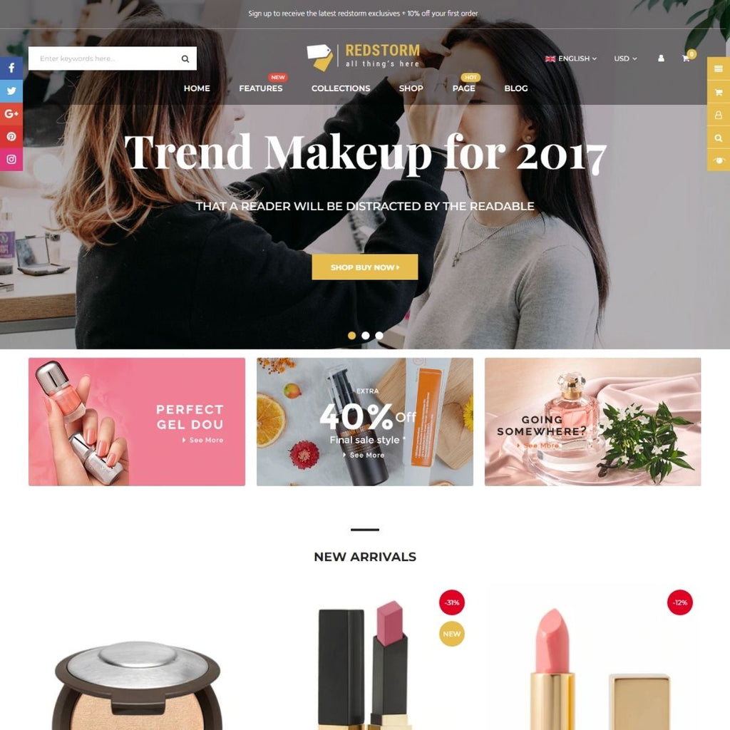 Jewelry Shop Shopify Shopping Website