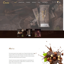 Choclate and bakery Website