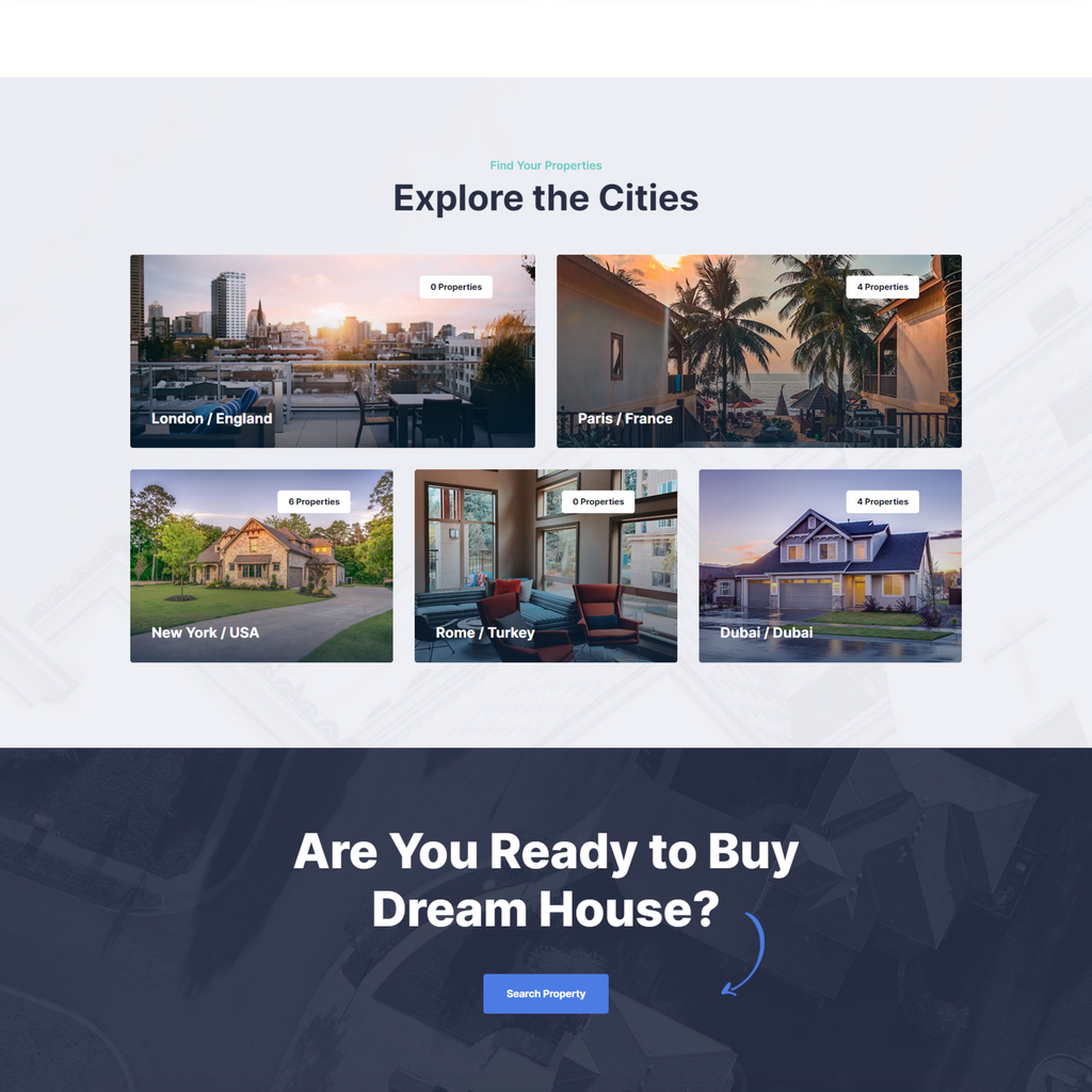 Real Estate WordPress Responsive Website