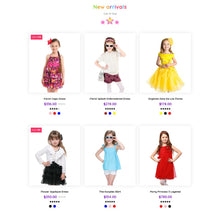 Sytlish Dress up for Kids Shopify Shopping Website
