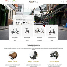 Stunning Bike Store Responsive Shopify Shopping Website