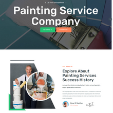 Painting Services WordPress Responsive Website