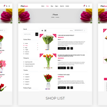 Flower Shop Shopify Shopping Website