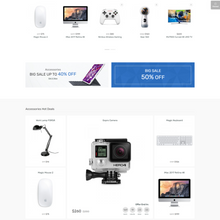 Electronics AJAX WooCommerce WordPress Responsive Website