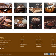 Choclate and bakery Website