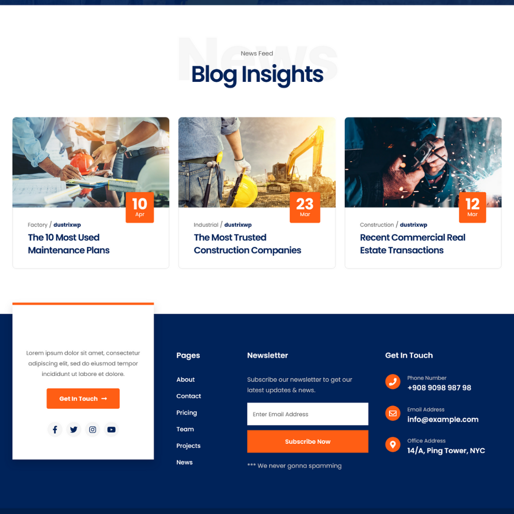 Global Automotive Responsive WordPress Responsive Website