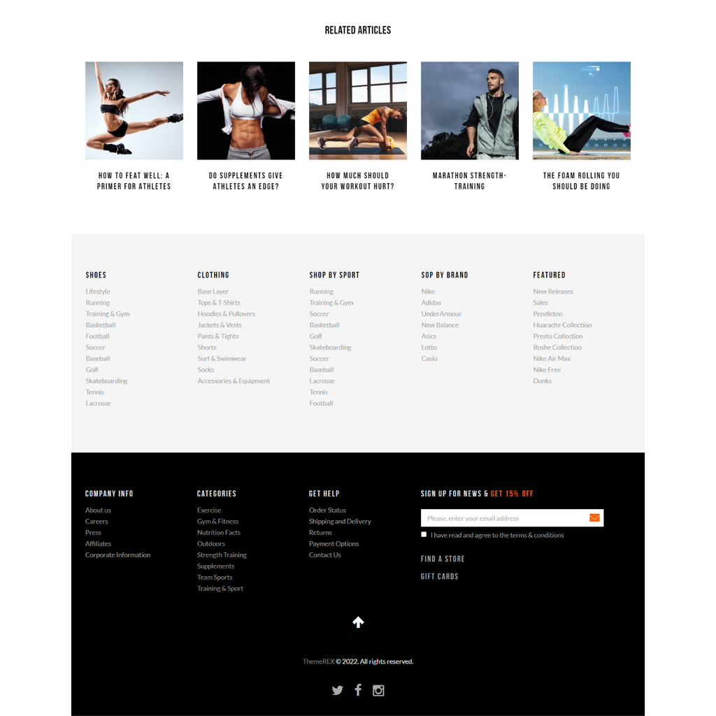 All In One Store WordPress Responsive Website