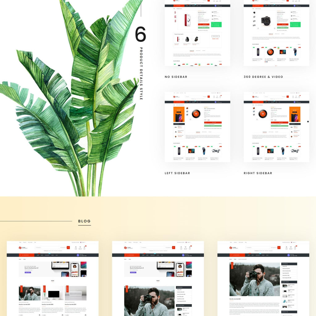 E-Techno Electronics Shop Shopify Shopping Website