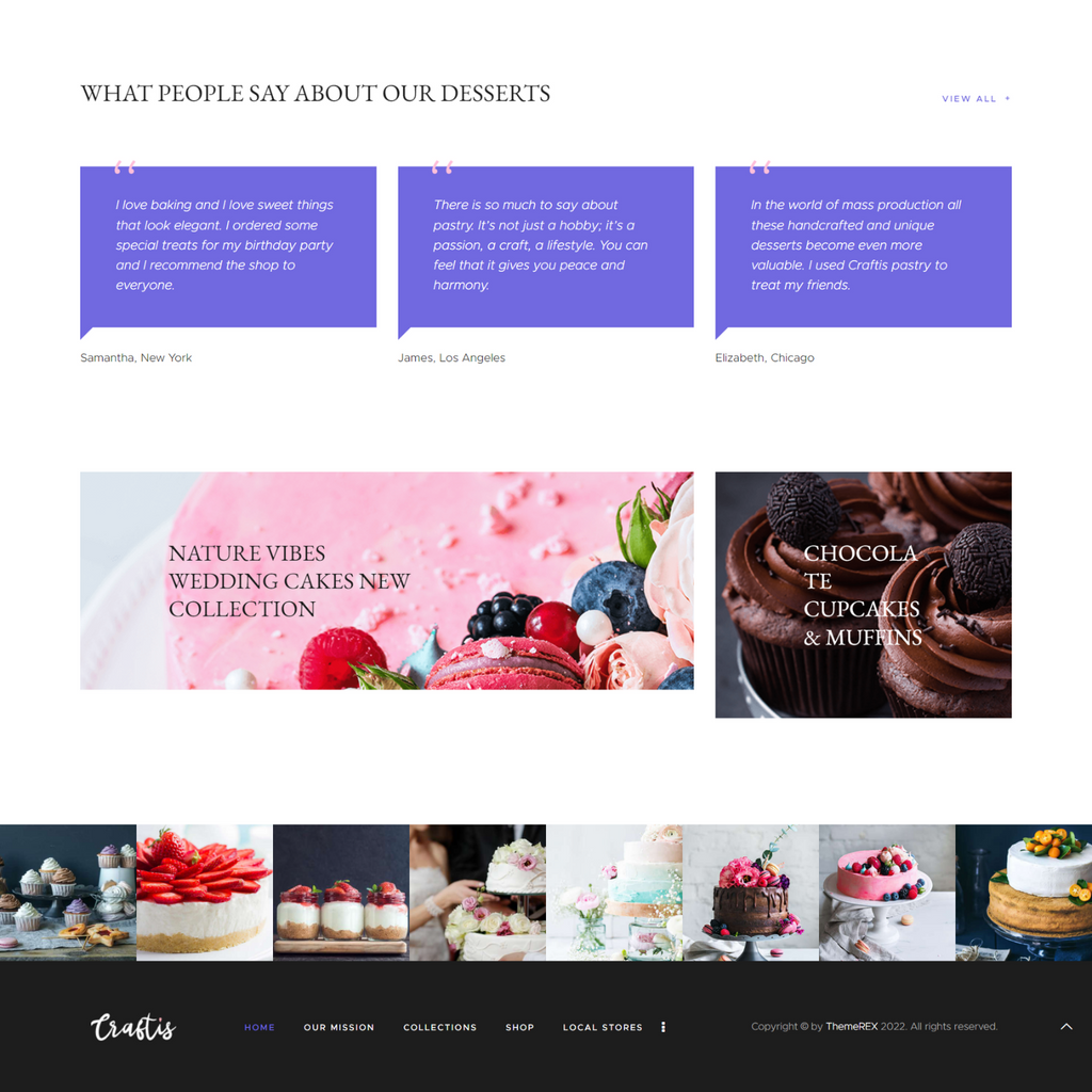 Multi-Skin Craftsmanship & Handmade  WordPress Responsive Website