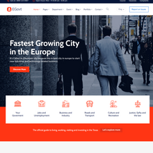 City Government & Municipal WordPress Responsive Website