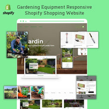 Gardening Equipment Responsive Shopify Shopping Website