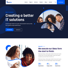 IT Solution WordPress Responsive Website