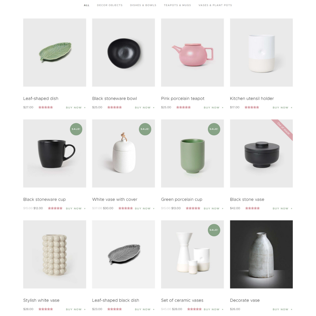 Multi-Skin Craftsmanship & Handmade  WordPress Responsive Website