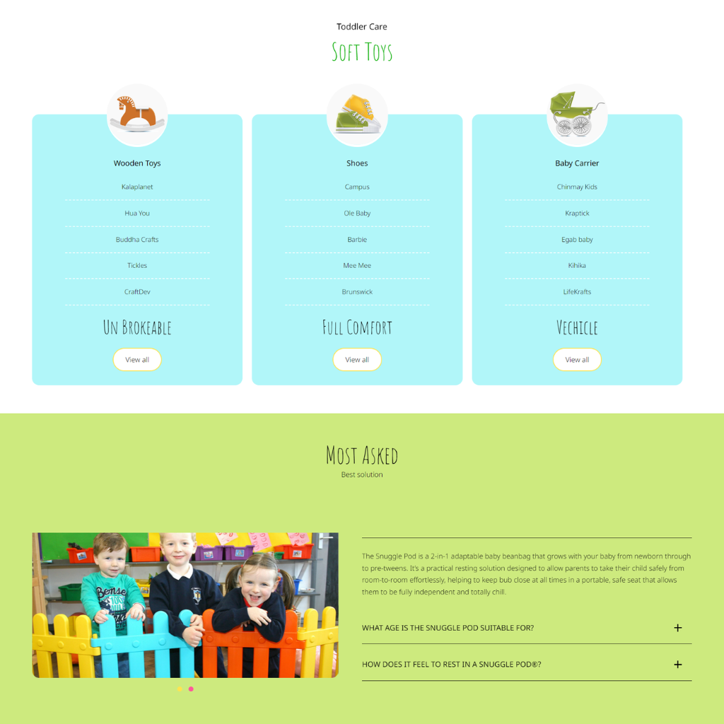 Baby Store Shopify Shopping Website