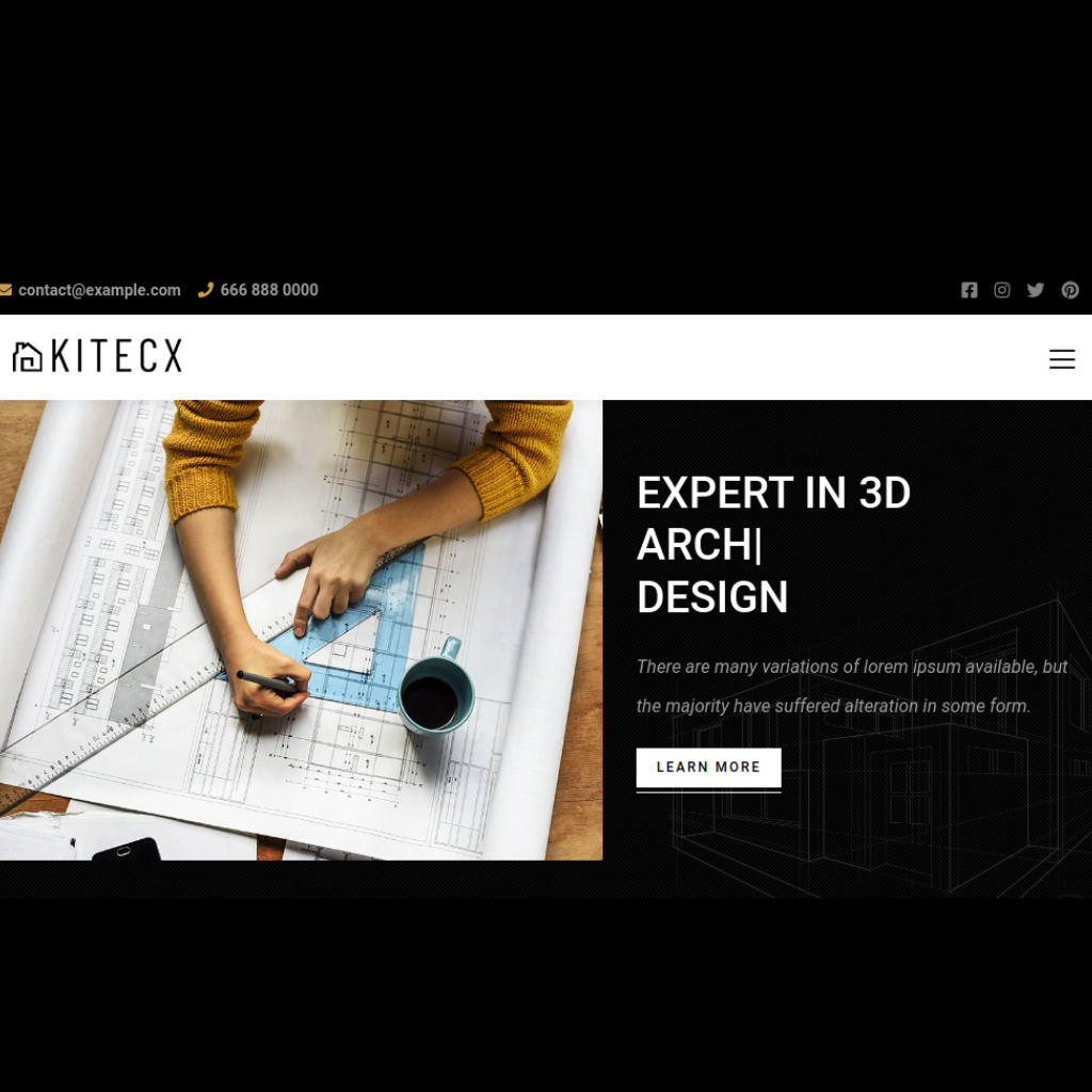 Responsive Architecture & Interior WordPress Website