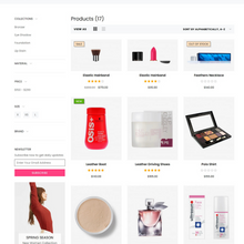 Costmetic and Beauty Store Shopify Website