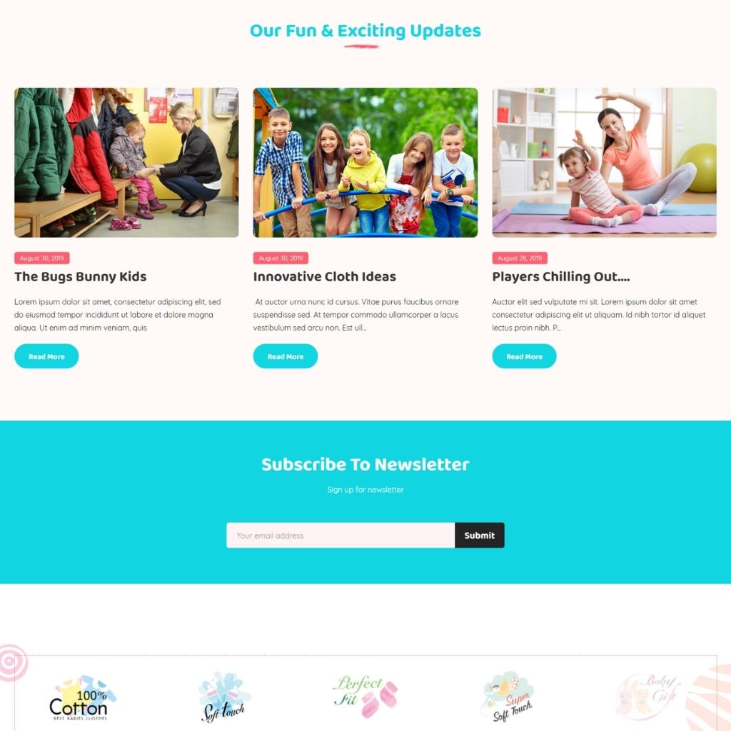 Kids Fashion Store Shopify Shopping Website