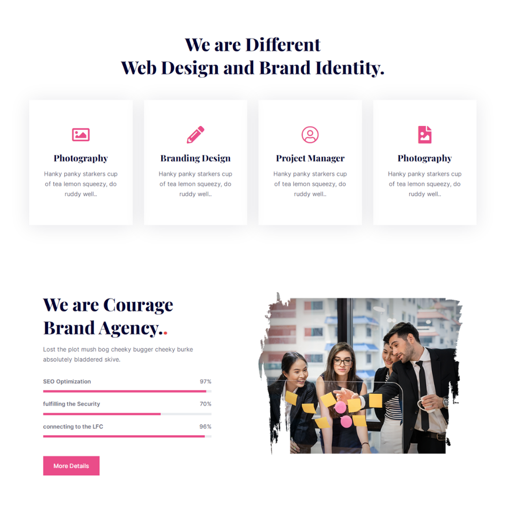 Creative World Agency WordPress Responsive Website